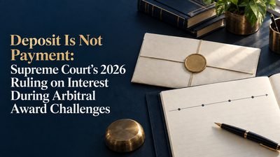 Deposit Is Not Payment: Supreme Court's 2026 Ruling on Interest During Arbitral Award Challenges