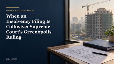 When an Insolvency Filing Is Collusive: Supreme Court's Greenopolis Ruling