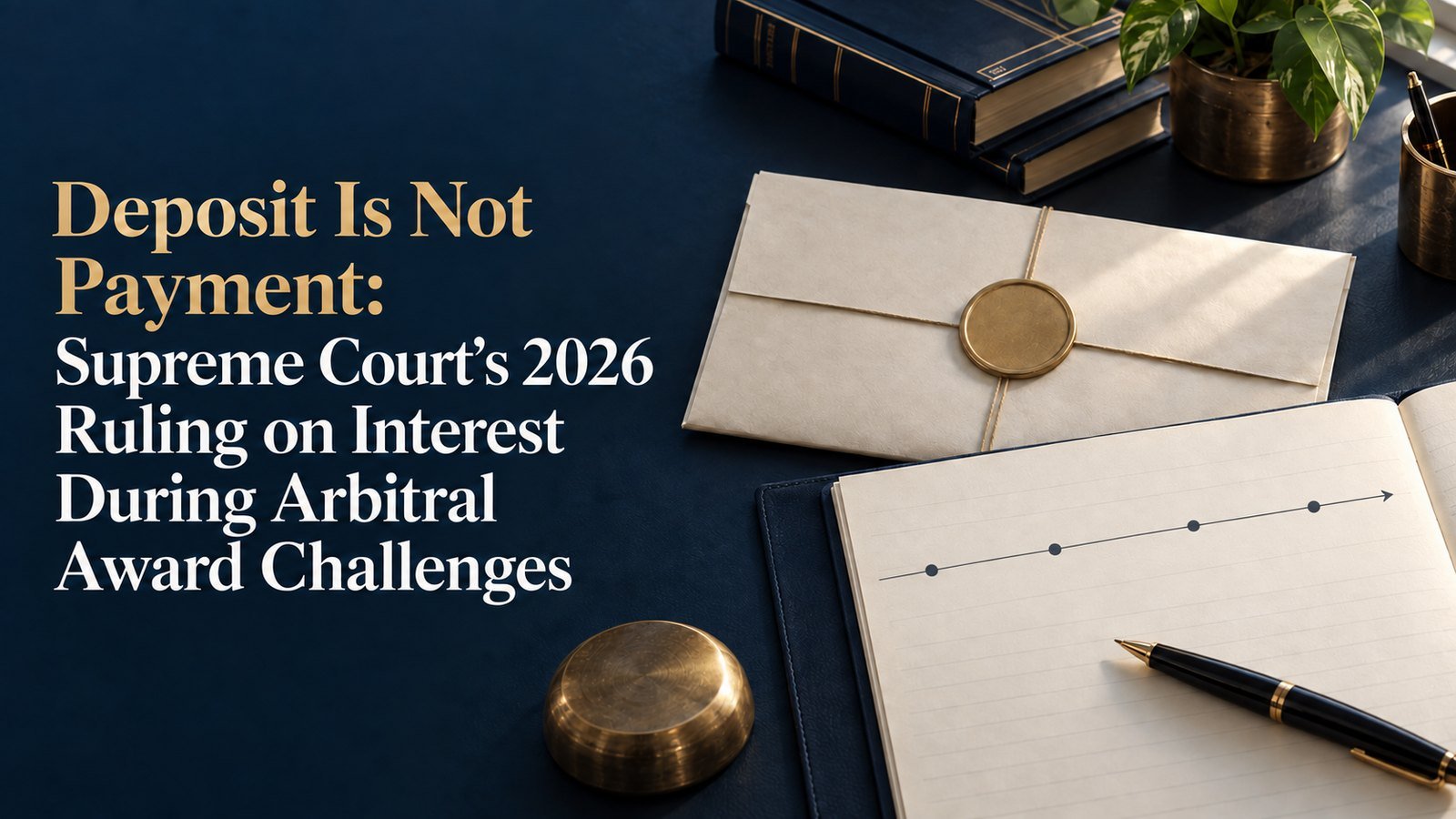 Deposit Is Not Payment: Supreme Court's 2026 Ruling on Interest During Arbitral Award Challenges